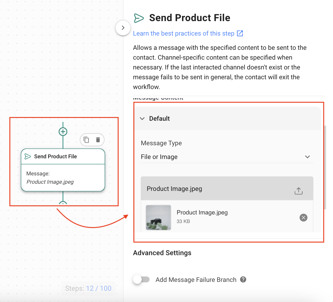Sending Product Files